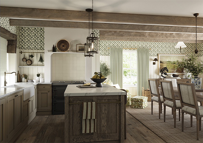 Scallop and Bud, Coriscon - Made to Measure Curtains - Image 7